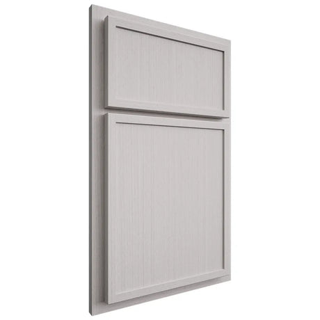 Shiloh Cabinetry Partial Overlay Napa Vertical White Oak Rift Cut Cotton Door