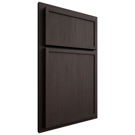 Shiloh Cabinetry Partial Overlay Napa Vertical White Oak Rift Cut Morel Door