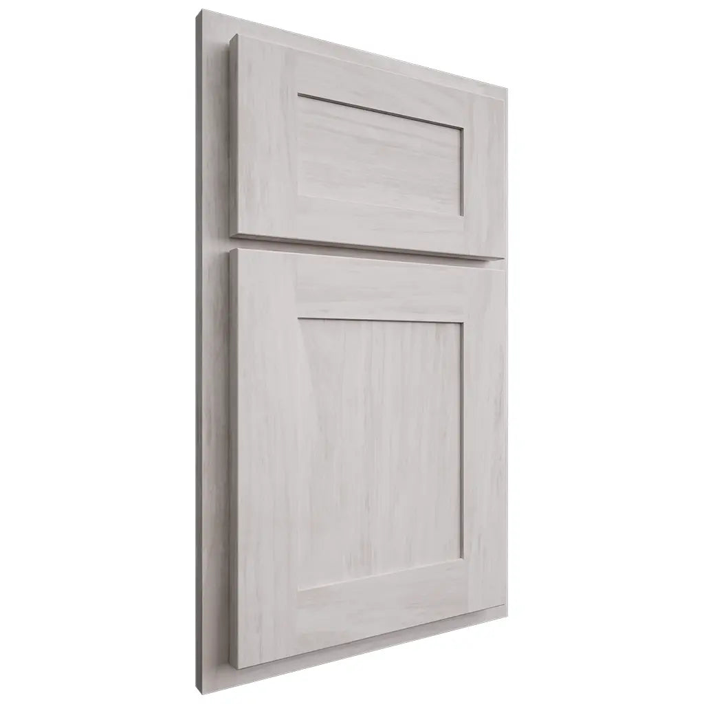 Shiloh Cabinetry Partial Overlay New Haven Alder Plain Cut Cotton Door