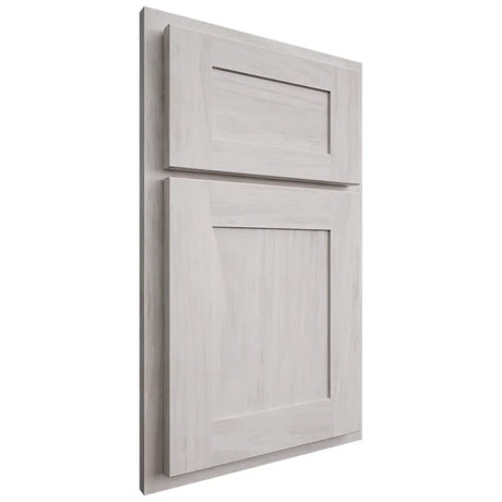 Shiloh Cabinetry Partial Overlay New Haven Alder Plain Cut Cotton Door