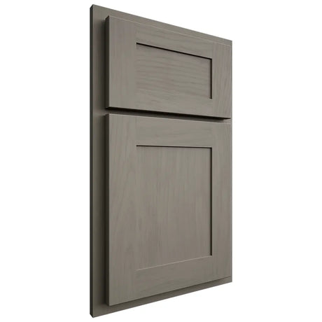 Shiloh Cabinetry Partial Overlay New Haven Alder Plain Cut Thyme Door