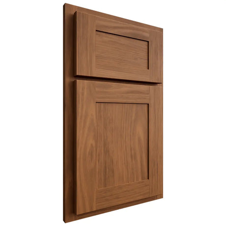 Shiloh Cabinetry Partial Overlay New Haven Cherry Plain Cut Coffee Door