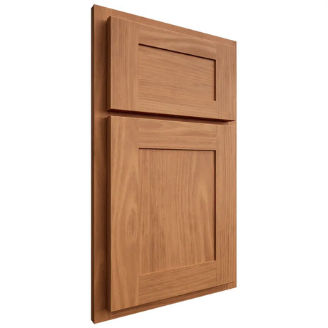 Shiloh Cabinetry Partial Overlay New Haven Cherry Plain Cut Medium Door