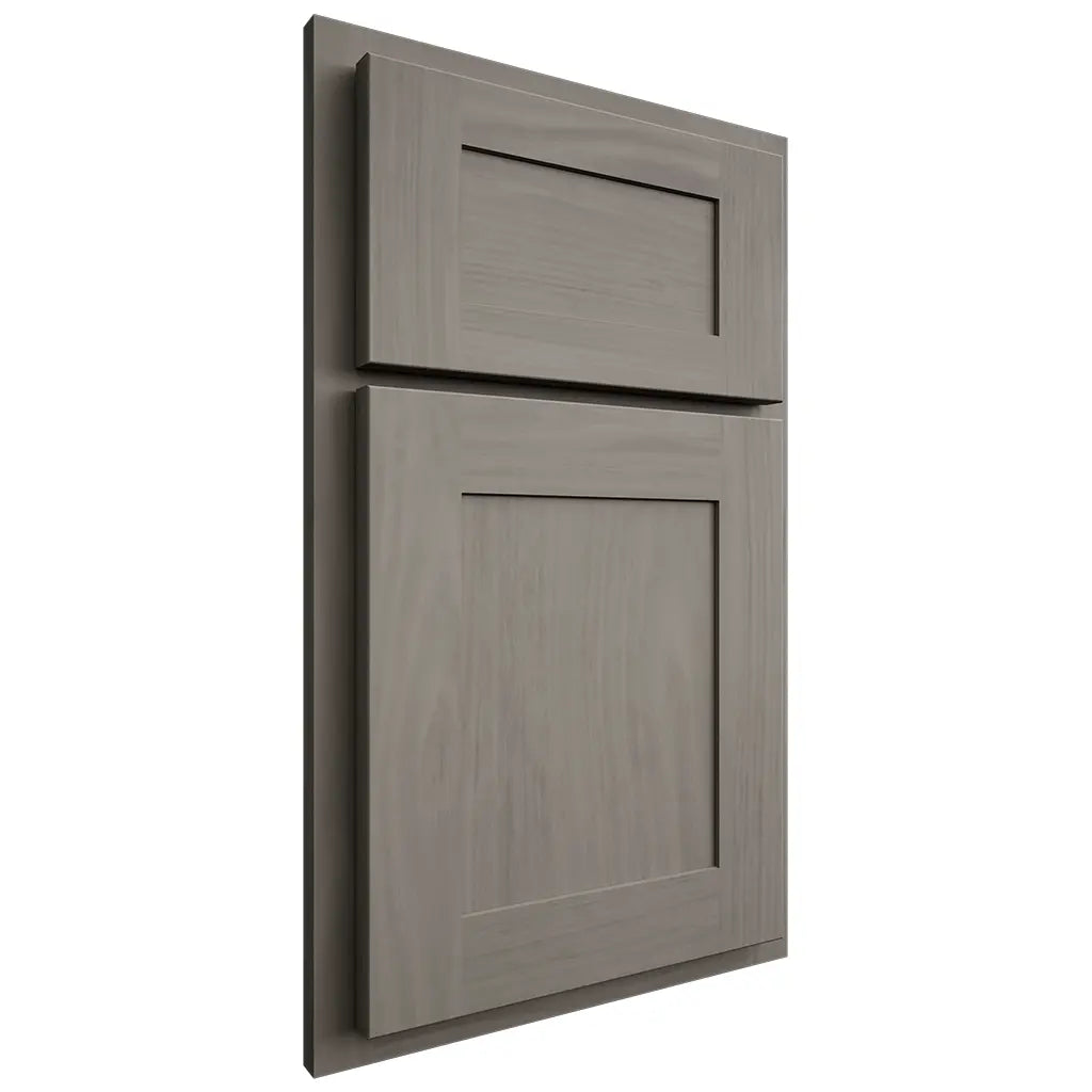 Shiloh Cabinetry Partial Overlay New Haven Cherry Plain Cut Thyme Door