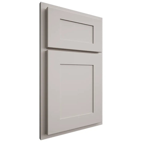 Shiloh Cabinetry Partial Overlay New Haven Paintable Amazing Gray Door