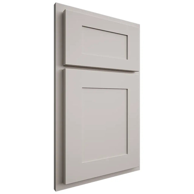 Shiloh Cabinetry Partial Overlay New Haven Paintable Amazing Gray Door