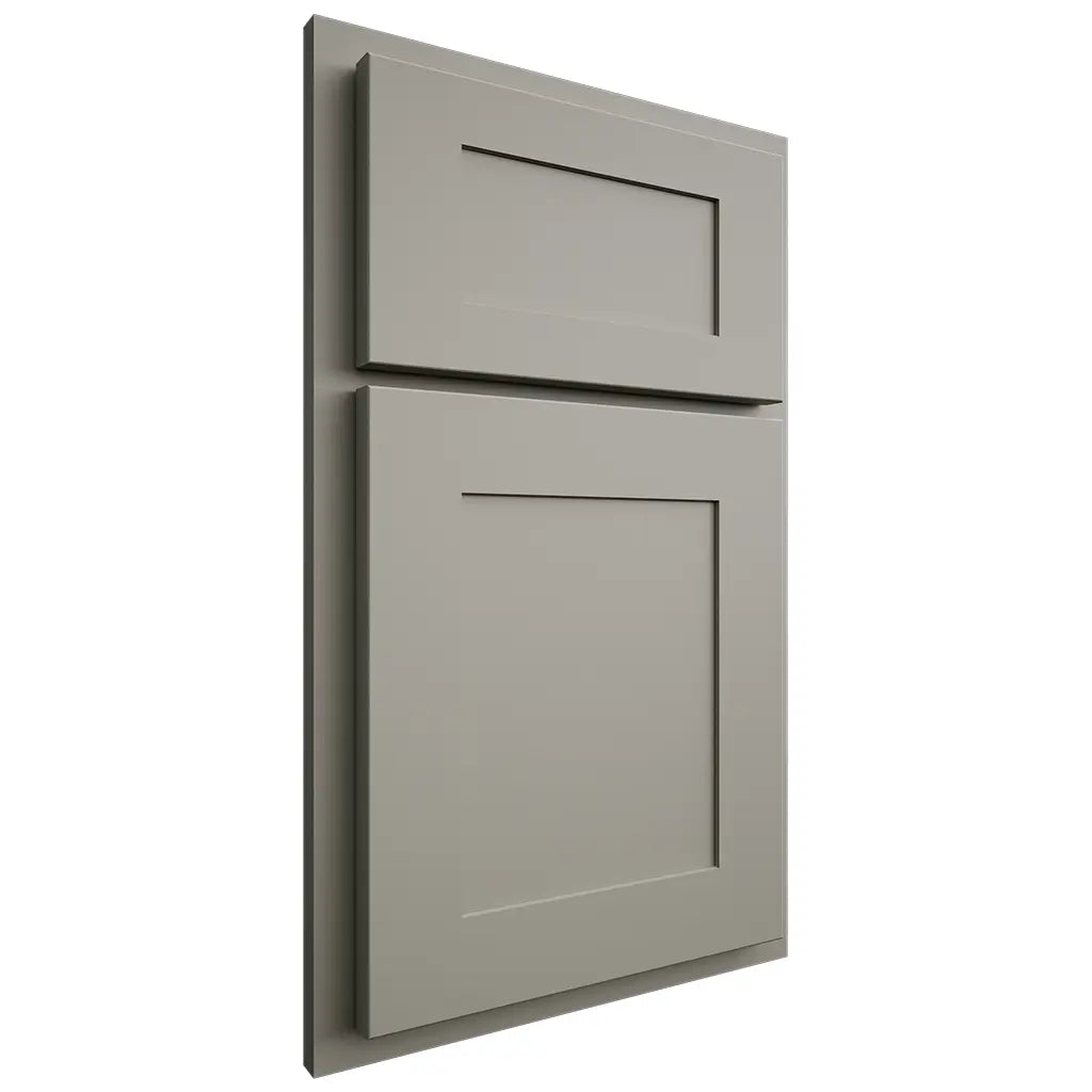 Shiloh Cabinetry Partial Overlay New Haven Paintable Evergreen Fog Door