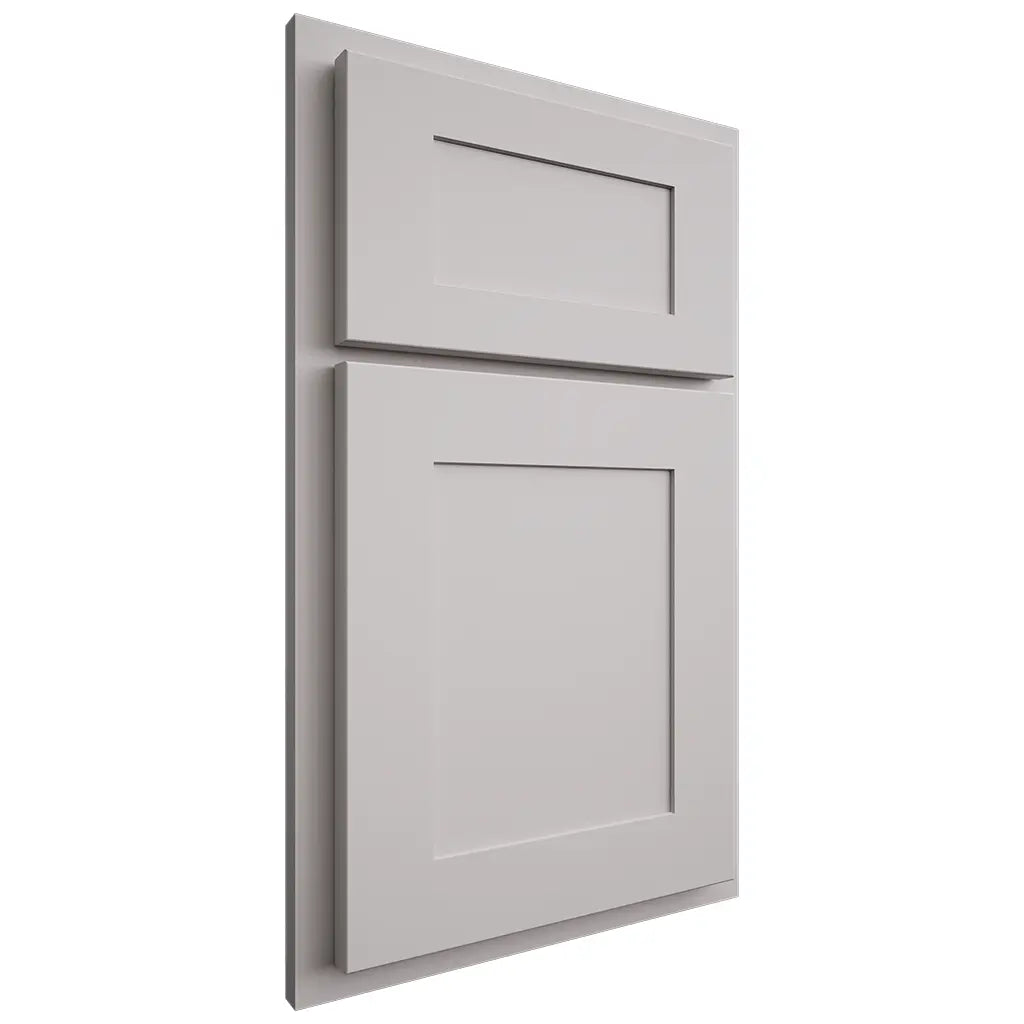 Shiloh Cabinetry Partial Overlay New Haven Paintable Light French Gray Door
