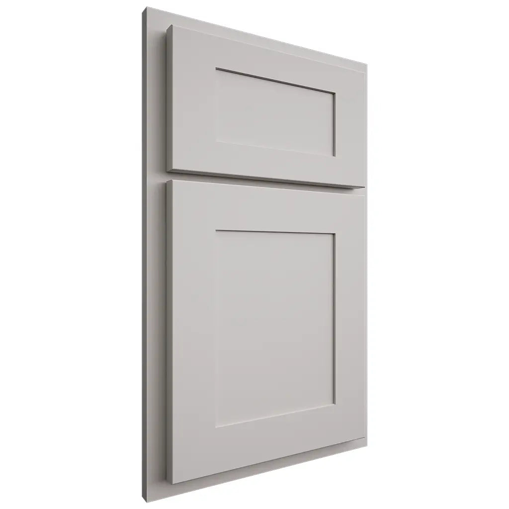 Shiloh Cabinetry Partial Overlay New Haven Paintable Mindful Gray Door