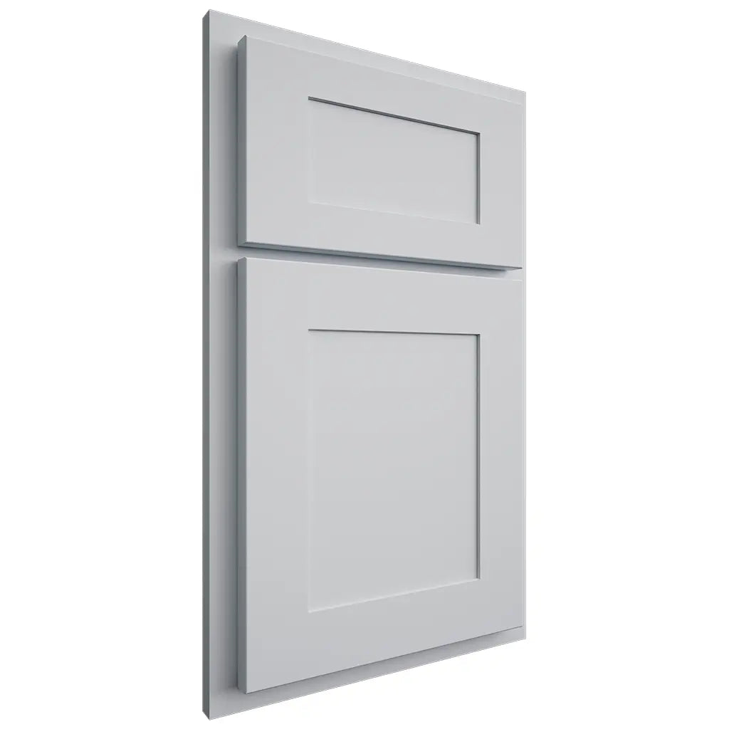 Shiloh Cabinetry Partial Overlay New Haven Paintable Niebla Azul Door