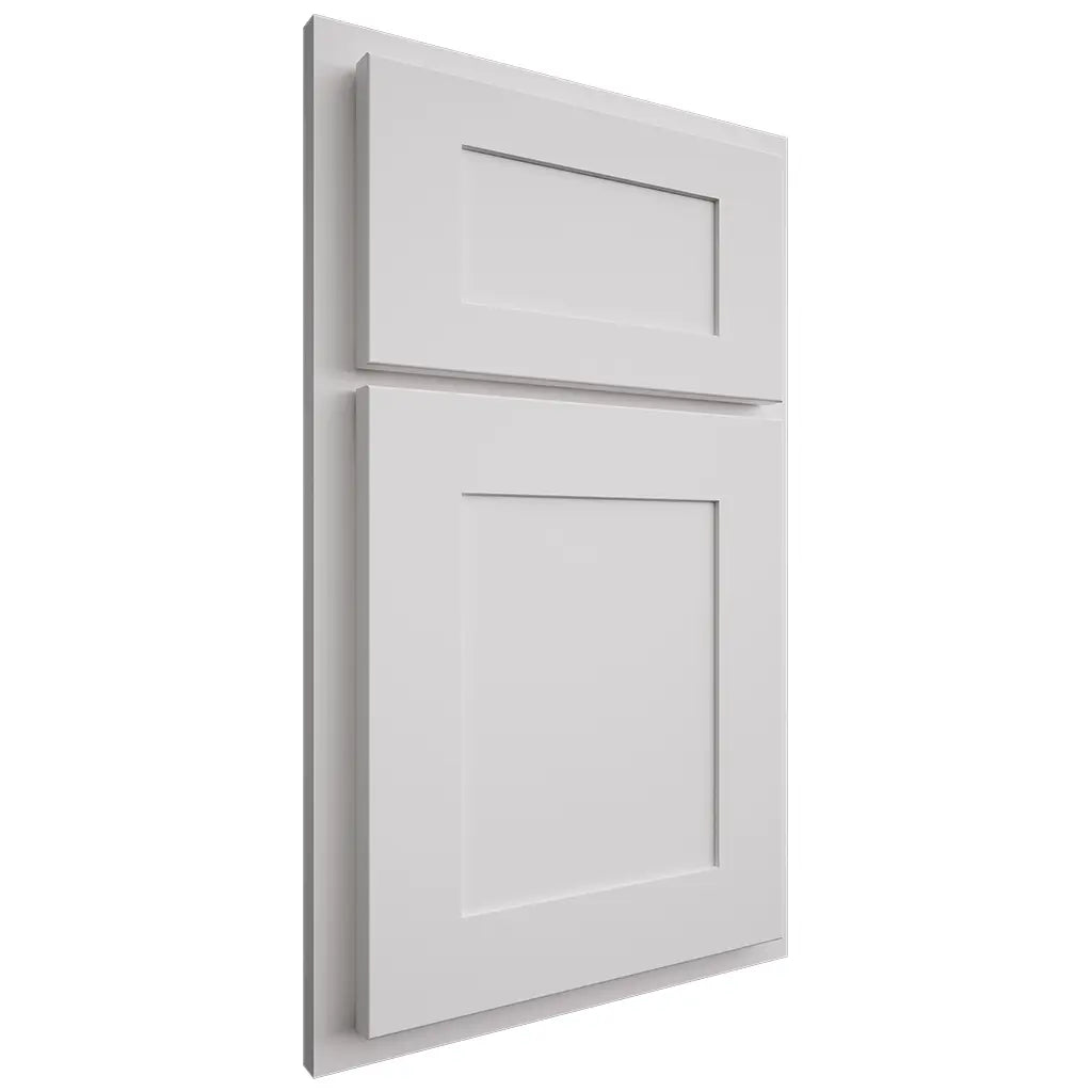 Shiloh Cabinetry Partial Overlay New Haven Paintable Polar Door