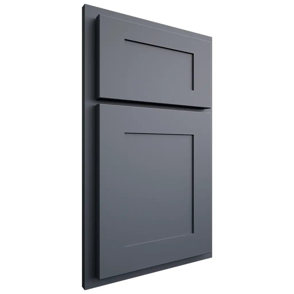 Shiloh Cabinetry Partial Overlay New Haven Paintable Slate Tile Door