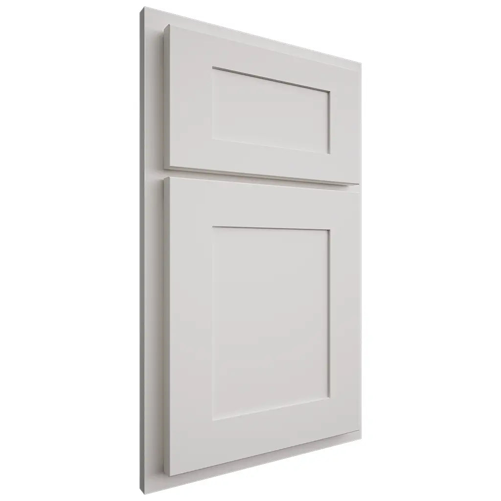 Shiloh Cabinetry Partial Overlay New Haven Paintable Soft White Door