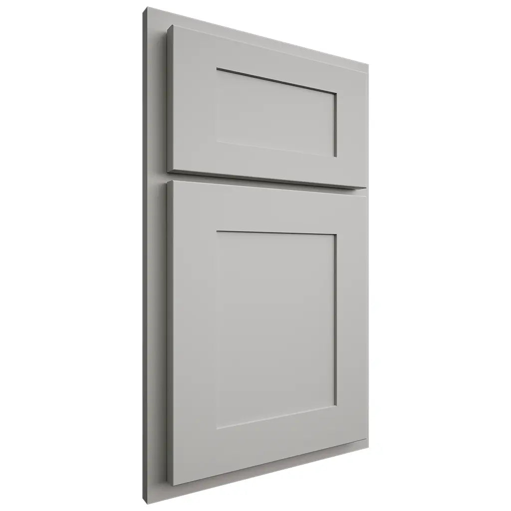 Shiloh Cabinetry Partial Overlay New Haven Paintable Unusual Gray Door