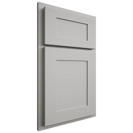 Shiloh Cabinetry Partial Overlay New Haven Paintable Unusual Gray Door