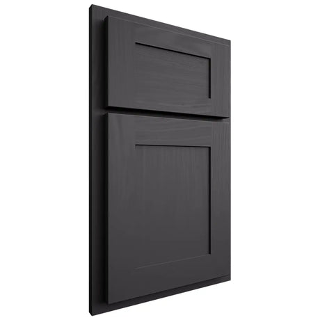 Shiloh Cabinetry Partial Overlay New Haven Poplar Plain Cut Cadet Door