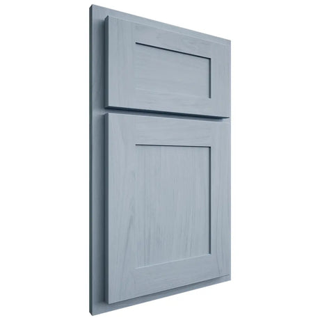 Shiloh Cabinetry Partial Overlay New Haven Poplar Plain Cut Sky Door