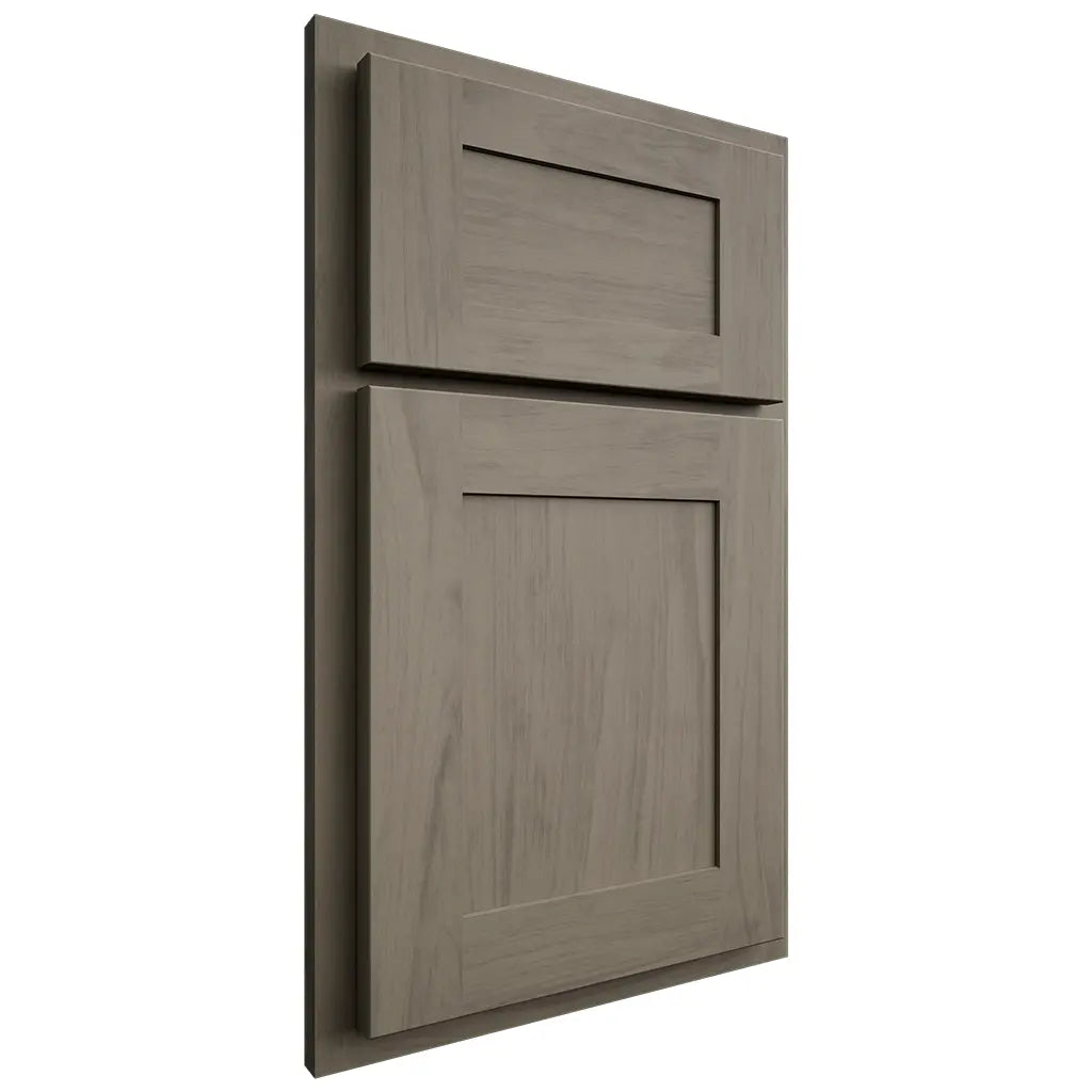 Shiloh Cabinetry Partial Overlay New Haven Poplar Plain Cut Sterling Door