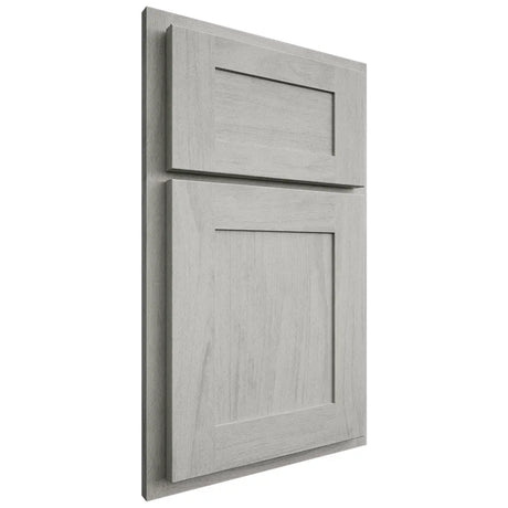 Shiloh Cabinetry Partial Overlay New Haven Poplar Plain Cut Stratus Door