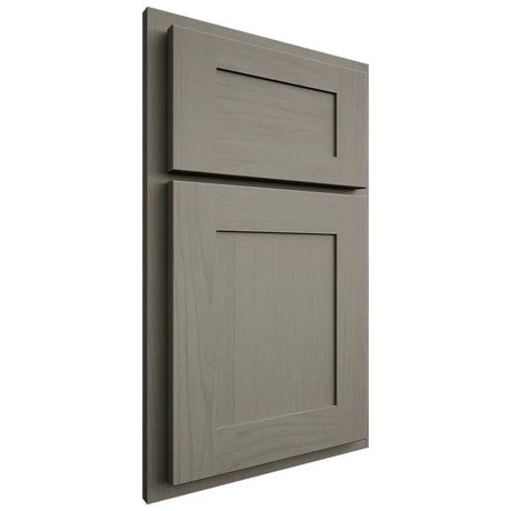 Shiloh Cabinetry Partial Overlay New Haven Walnut Plain Cut Thyme Door