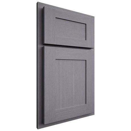 Shiloh Cabinetry Partial Overlay New Haven White Oak Rift Cut Cadet Door