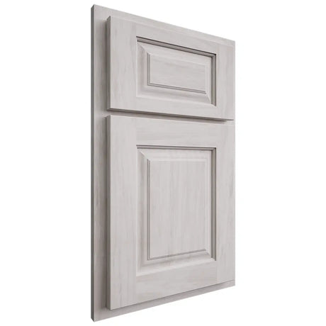 Shiloh Cabinetry Partial Overlay Oxford Alder Plain Cut Cotton Door