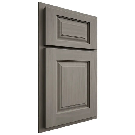 Shiloh Cabinetry Partial Overlay Oxford Cherry Plain Cut Thyme Door