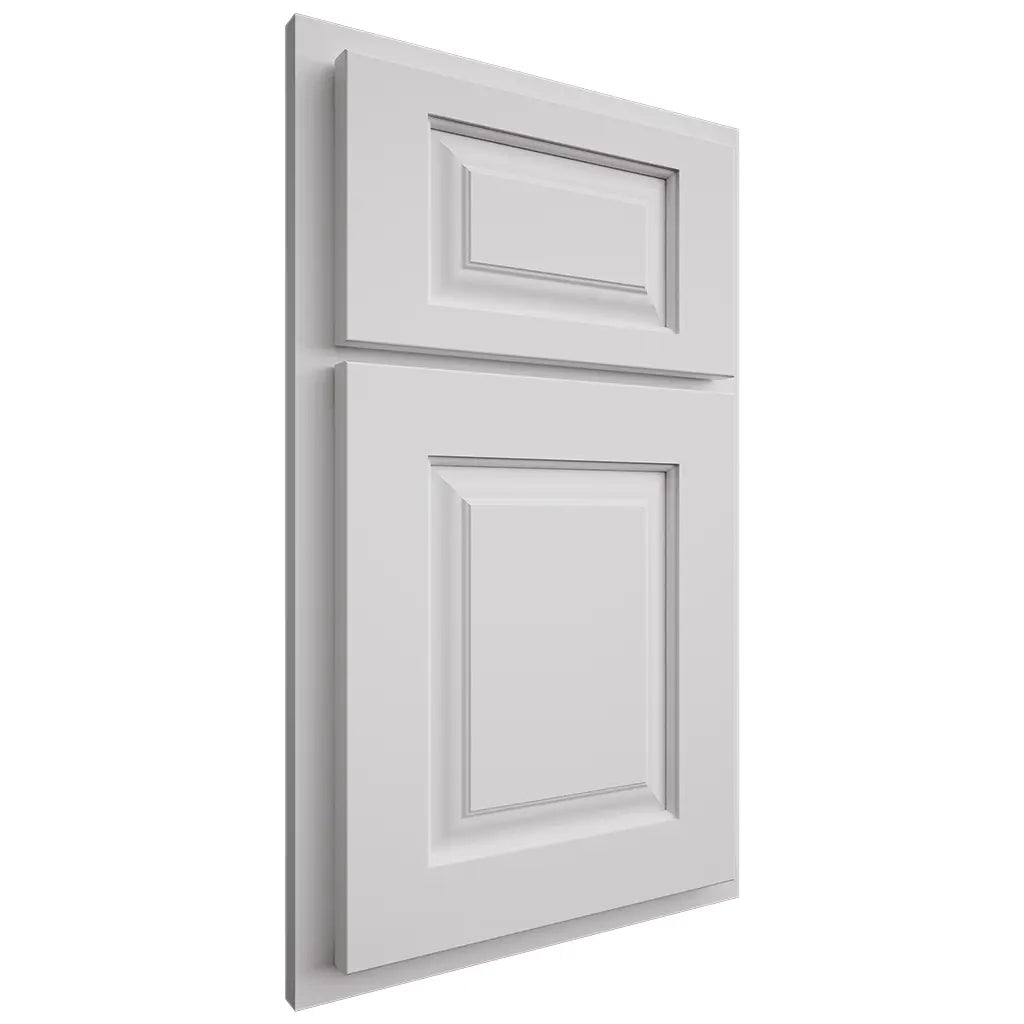 Shiloh Cabinetry Partial Overlay Oxford Paintable Arctic Door