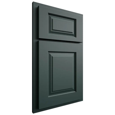 Shiloh Cabinetry Partial Overlay Oxford Paintable Billiard Green Door
