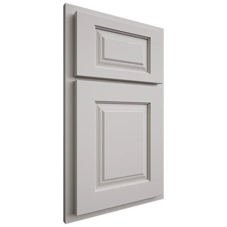 Shiloh Cabinetry Partial Overlay Oxford Paintable Mindful Gray Door