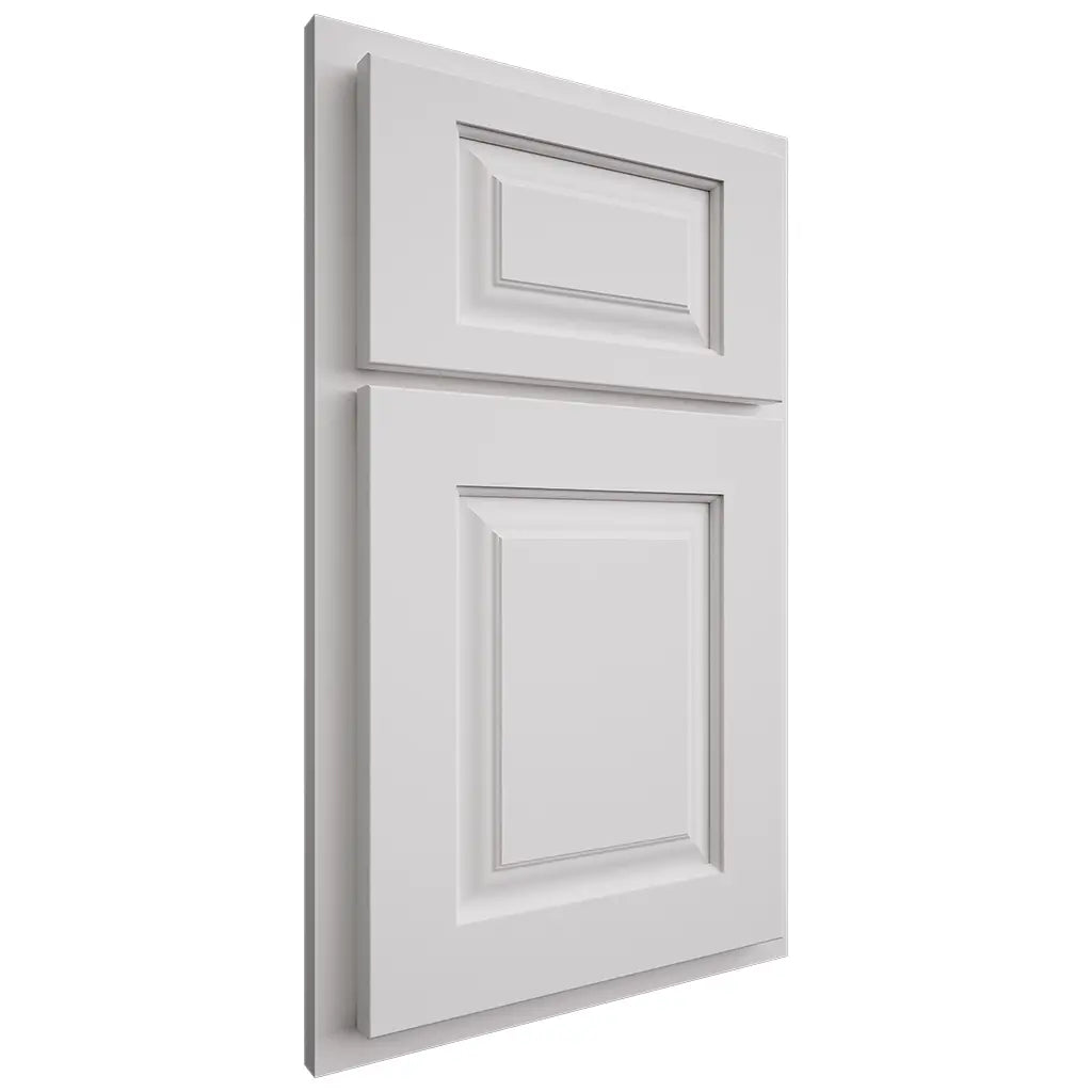 Shiloh Cabinetry Partial Overlay Oxford Paintable Polar Door