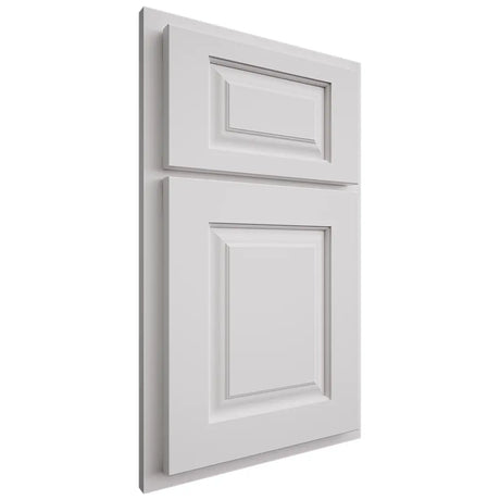 Shiloh Cabinetry Partial Overlay Oxford Paintable Pure White Door