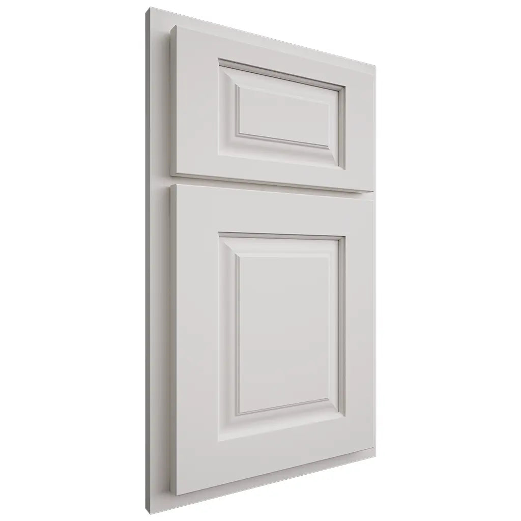 Shiloh Cabinetry Partial Overlay Oxford Paintable Soft White Door