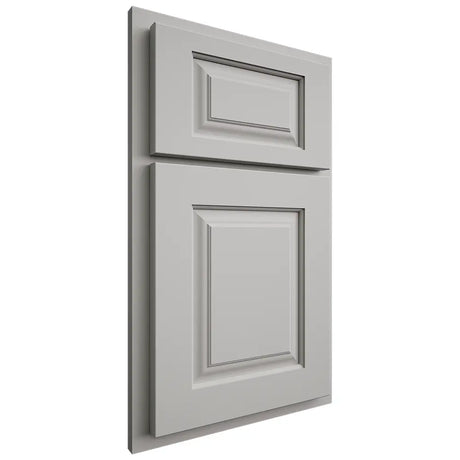 Shiloh Cabinetry Partial Overlay Oxford Paintable Unusual Gray Door
