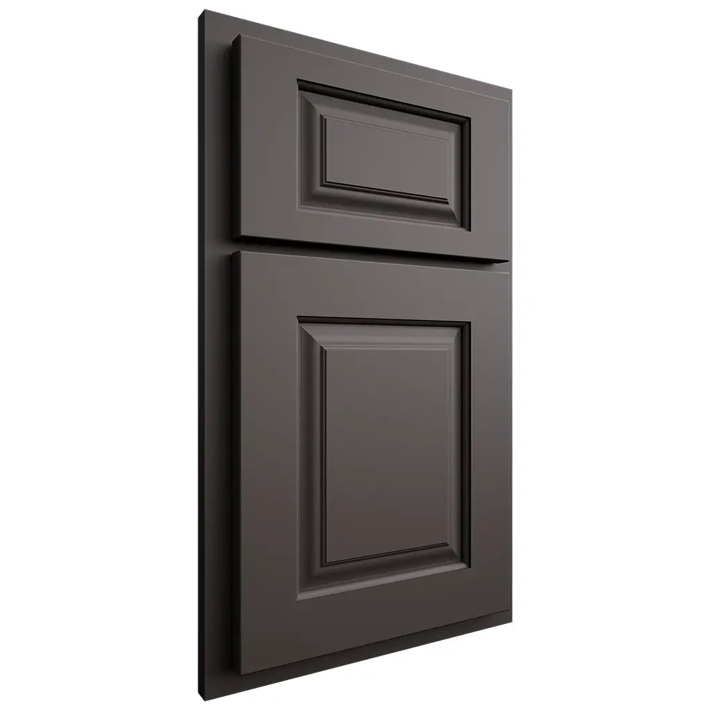 Shiloh Cabinetry Partial Overlay Oxford Paintable Urbane Bronze Door