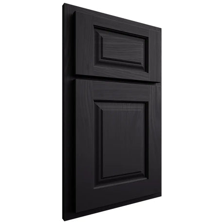 Shiloh Cabinetry Partial Overlay Oxford Poplar Plain Cut Harbor Door