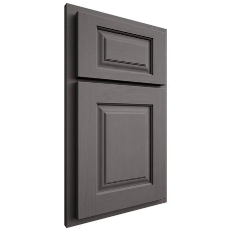 Shiloh Cabinetry Partial Overlay Oxford Walnut Plain Cut Cadet Door