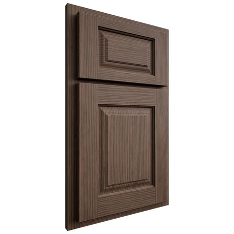 Shiloh Cabinetry Partial Overlay Oxford White Oak Rift Cut Mineral Door