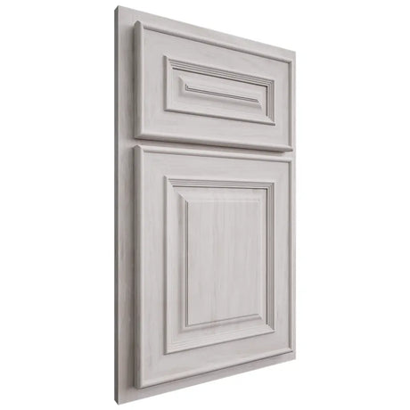 Shiloh Cabinetry Partial Overlay Portland Alder Plain Cut Cotton Door