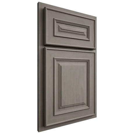 Shiloh Cabinetry Partial Overlay Portland Cherry Plain Cut Thyme Door