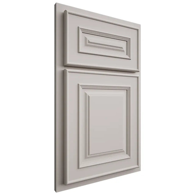 Shiloh Cabinetry Partial Overlay Portland Paintable Amazing Gray Door