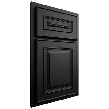Shiloh Cabinetry Partial Overlay Portland Paintable Black Door