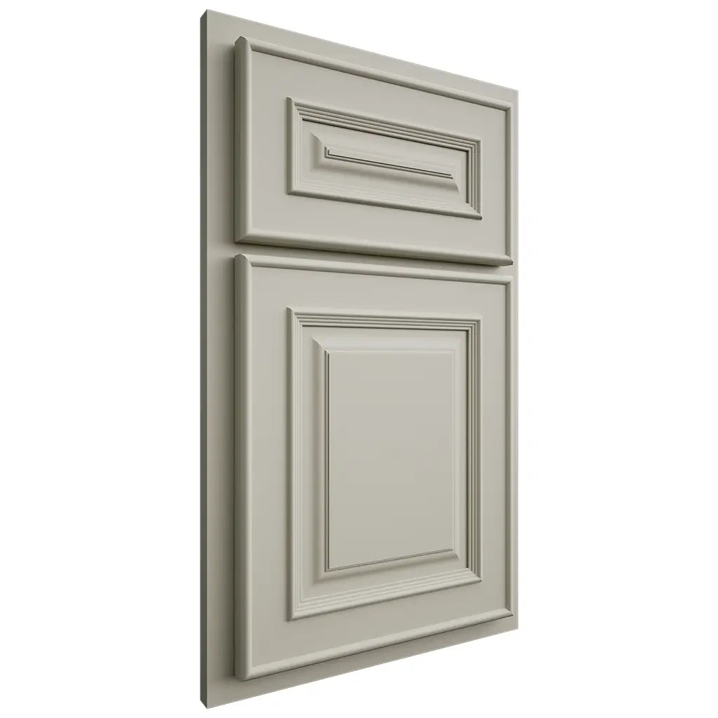 Shiloh Cabinetry Partial Overlay Portland Paintable Clary Sage Door