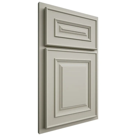 Shiloh Cabinetry Partial Overlay Portland Paintable Clary Sage Door