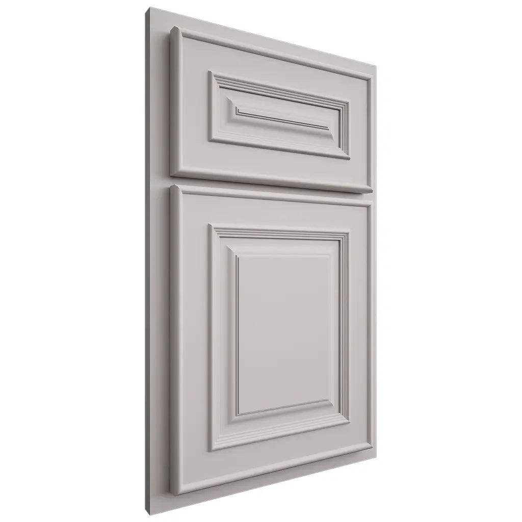 Shiloh Cabinetry Partial Overlay Portland Paintable Light French Gray Door