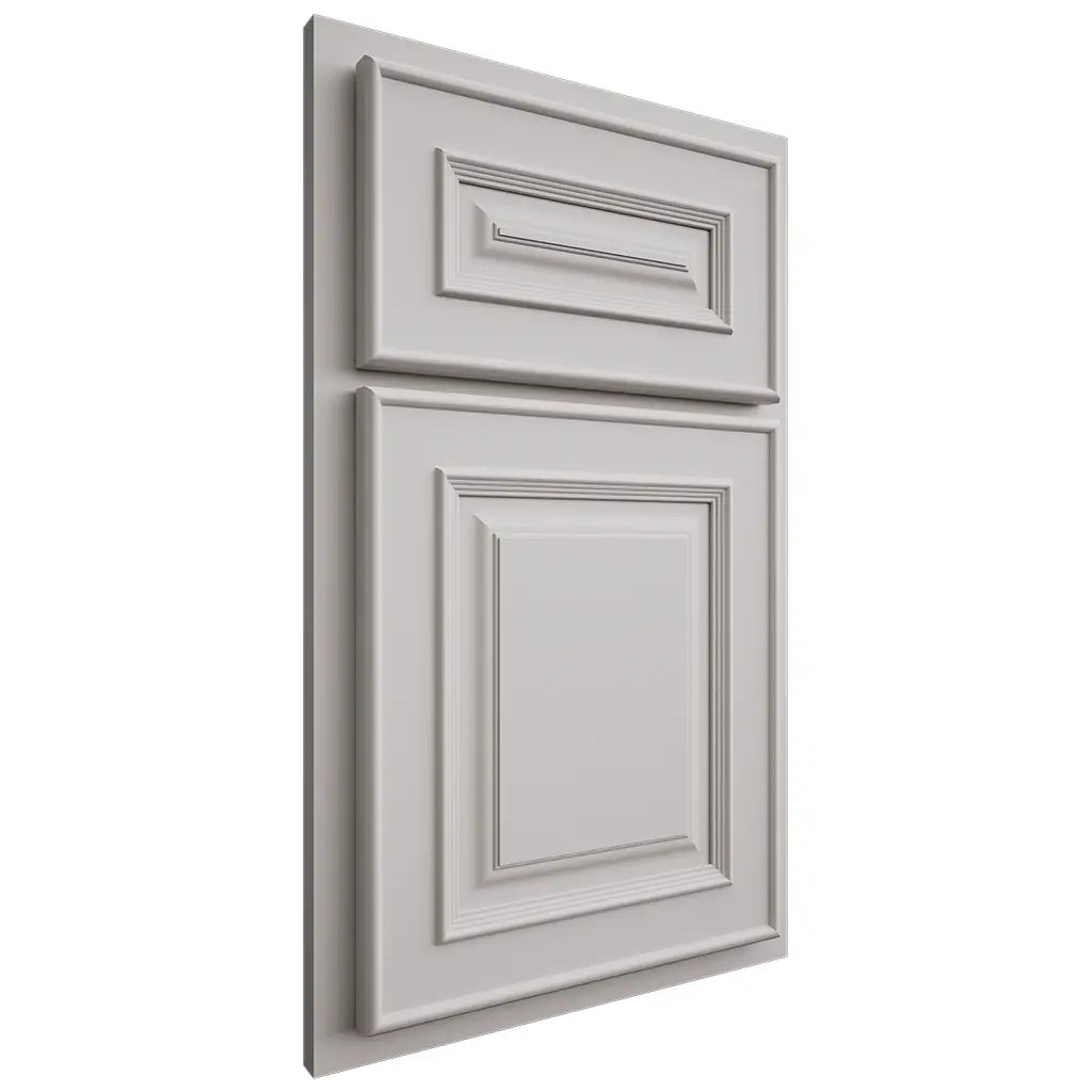 Shiloh Cabinetry Partial Overlay Portland Paintable Mindful Gray Door