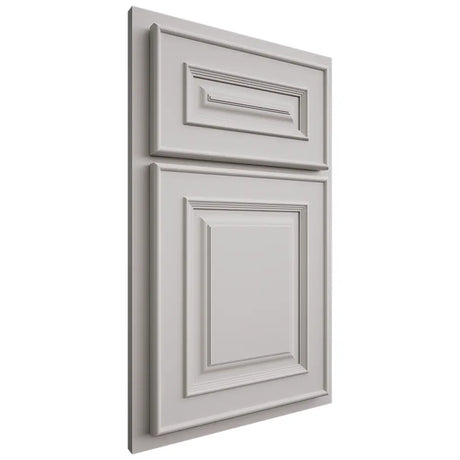 Shiloh Cabinetry Partial Overlay Portland Paintable Mindful Gray Door
