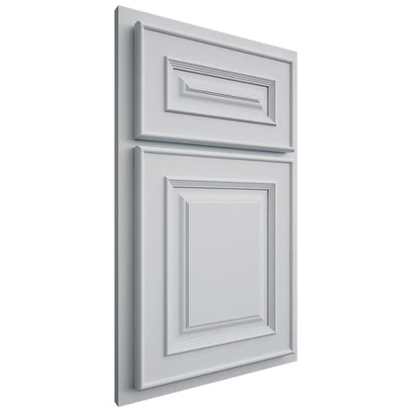 Shiloh Cabinetry Partial Overlay Portland Paintable Niebla Azul Door