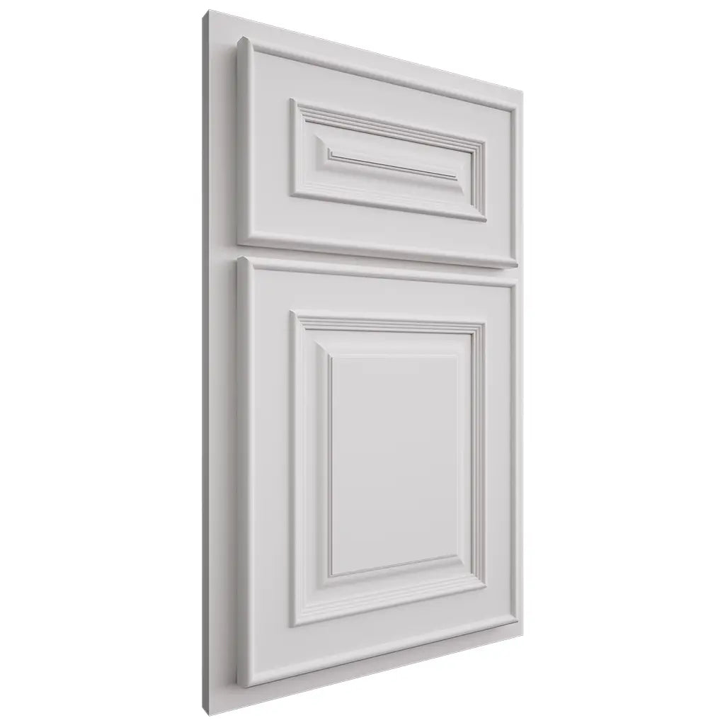 Shiloh Cabinetry Partial Overlay Portland Paintable Polar Door