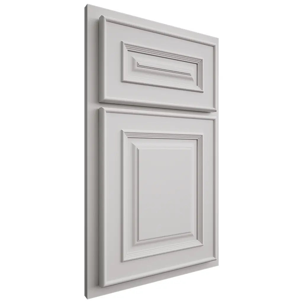 Shiloh Cabinetry Partial Overlay Portland Paintable Repose Gray Door